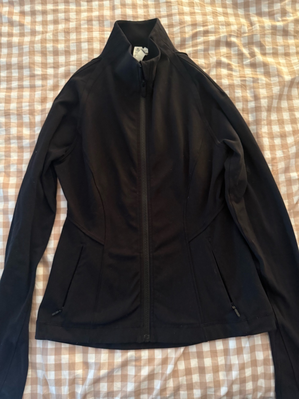 Women’s lululemon zip up track like jacket size 6 - Picture 2 of 3